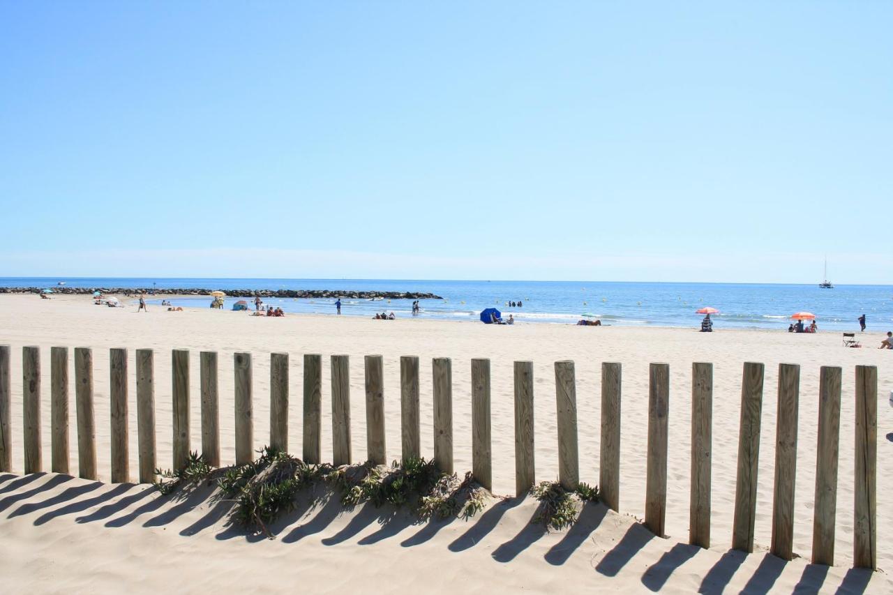 Superbe T2 neuf, climatisé 2nd ligne, balcon, jardin, prestations haut de gamme Carnon-Plage Extérieur photo